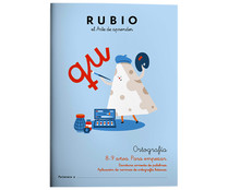 Cuaderno de actividades Ortografía 3, 8-9 años. VV.AA. Género: Cuadernos de vacaciones. Editorial: Rubio.