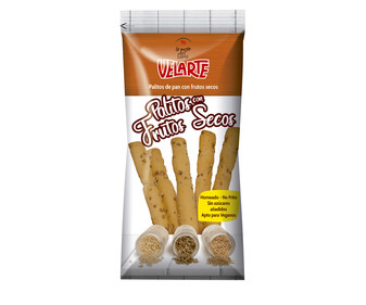 Palitos de frutos secos VELARTE 65 g. Palitos de frutos secos VELARTE 65 g.