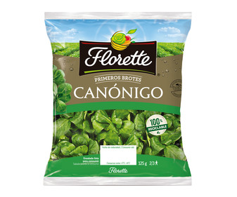 Canónigos FLORETTE PRIMEROS BROTES 125 g. Canónigos FLORETTE PRIMEROS BROTES 125 g.