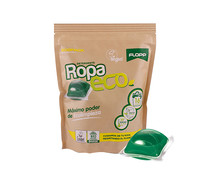 Detergente ecológico líquido, en cápsulas para el lavado de todo tipo de ropa. FLOPP 16 uds. 315,2 g.