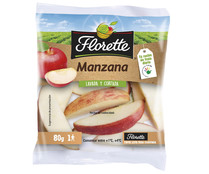 Manzana lavada y cortada FLORETTE 80 gramos