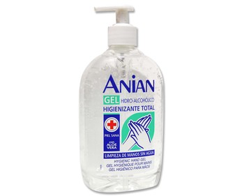Jabón higienizante de manos líquido 500ml Jabón higienizante de manos líquido 500ml