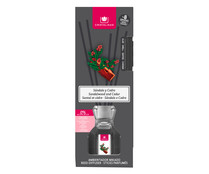 Ambientador varillas, cedro y sándalo CRISTALINAS 40 ml.