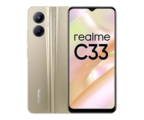 Smartphone 16,51 cm (6,5") REALME C33 Sandy Gold, Octa-Core, 4GB Ram, 64GB, 50+5 Mpx, Android 12.