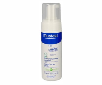 Champú especial para bebés recién nacidos que previene y elimina la costra láctea MUSTELA 150 ml. Champú especial para bebés recién nacidos que previene y elimina la costra láctea MUSTELA 150 ml.