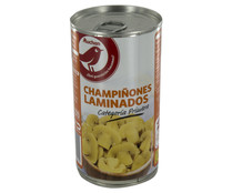 Champiñones laminados PRODUCTO ALCAMPO lata de 185 g.