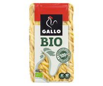 Pasta macarrones ecológicos GALLO BIO 450 g.