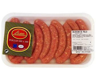 Longaniza de pollo 320 gramos pack de 10 unidades Longaniza de pollo 320 gramos pack de 10 unidades