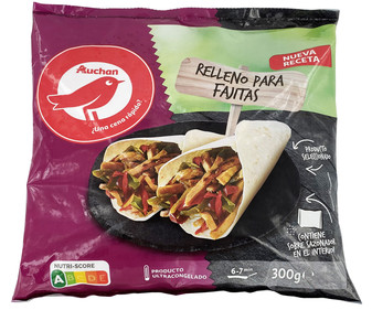 Relleno para fajitas con verduras seleccionadas PRODUCTO ALCAMPO 300 g. Relleno para fajitas con verduras seleccionadas PRODUCTO ALCAMPO 300 g.