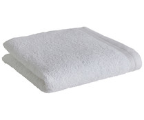 Toalla de lavabo 100% algodón color blanco, 360g/m² ACTUEL.