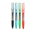 Pack de 4 bolígrafos borrables tinta gel color negro, azul, verde y rojo, PRODUCTO ALCAMPO.