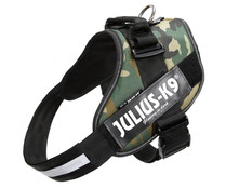 Arnés regulable para perro con reflectante color camuflaje JULIUS K9 talla 1 (23-30 kg) 1 ud.  