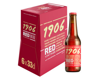 Cervezas  Red Vintage pack 6 uds, x 33 cl