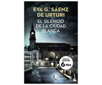 El silencio de la ciudad blanca, EVA GARCÍA SÁENZ DE URTURI, libro de bolsillo. Género: novela negra. Editorial Booket.