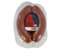 Salchichas alemanas de carne de cerdo (100%) tipo Fleischwurst ALCAMPO GOURMET 2 x 325 g.