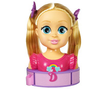 Busto Love Diana con accesorios de peluquería, GIOCHI PREZIOSI.