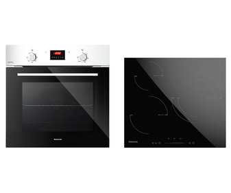 Conjunto de Horno + placa inducción TAURUS HM773IXD + I603S. 