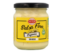 Salsa fina sin huevo ecológica HY-TOP 240 ml.