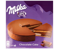 Tarta de galleta rellena y con cobertura de chocolate con leche Milka MILKA 350 g.