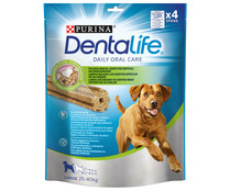 Snacks dental para perros de raza grande, PURINA DENTALIFE 4 uds. 142 g.