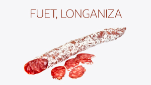 Fuet, Longaniza Salchichón