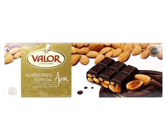 Chocolate negro y almendras 500 gramos Chocolate negro y almendras 500 gramos
