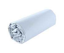 Sábana bajera ajustable para cama de 180cm, 100% algodón 144 hilos, ACTUEL.