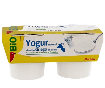 Yogur griego ecológico 125gx2u Yogur griego ecológico 125gx2u
