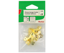 Cuelga cuadros que soporta hasta 30kg, 3 uds, PRODUCTO ALCAMPO. Cuelga cuadros que soporta hasta 30kg, 3 uds, PRODUCTO ALCAMPO.