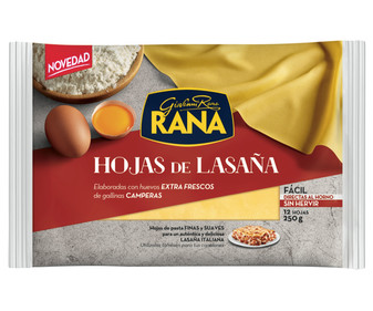 Placas de pasta elaborada con huevos frescos de gallinas camperas RANA 12 uds. Placas de pasta elaborada con huevos frescos de gallinas camperas RANA 12 uds.