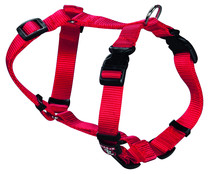 Arnés de nylon regulable color rojo pequeño-mediano talla 16 ARPE 1 ud. 