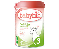 Leche (3) de crecimiento de 10 meses a 3 años BABYBIO Caprea 900 g. Leche (3) de crecimiento de 10 meses a 3 años BABYBIO Caprea 900 g.