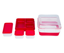 Mini nevera rígida con diferentes compartimentos, IGLOO.
