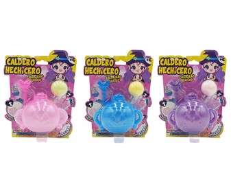 Juego de slime Caldero hechicero, color surtido, BIZAK. Juego de slime Caldero hechicero, color surtido, BIZAK.