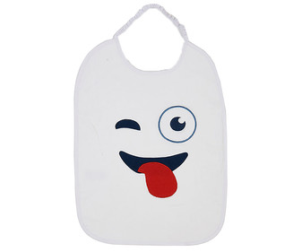 Babero elástico con estampado, ALCAMPO BABY. Babero elástico con estampado, ALCAMPO BABY.
