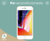 Smartphone 11,93cm (4,7") iPhone 8 oro (REACONDICIONADO), Chip A11 Bionic, 64GB, 12Mpx, vídeo en 4K, iOS 11.