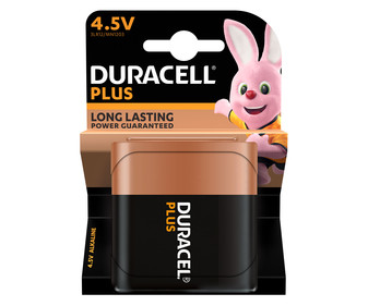 Pila Duracell 4.5v plus power 4.5 1 ud alcalina negro de petaca 45v 3lr12 k1 mn1203 45