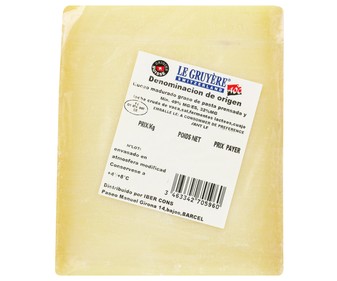 Queso gruyère Suizo 250 gramos Queso gruyère Suizo 250 gramos