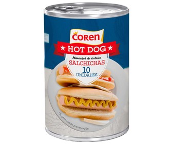 Salchicha hot dog 250 g.