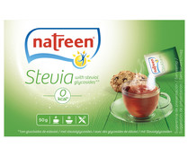 Edulcorante con stevia NATREEN 50 sobres