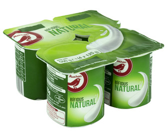 Bífidus de sabor natural PRODUCTO ALCAMPO 4 x 125 g. Bífidus de sabor natural PRODUCTO ALCAMPO 4 x 125 g.