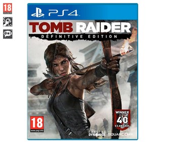 Tomb Raider: Definitive Edition para Playstation 4. Género: acción. PEGI: +18. Tomb Raider: Definitive Edition para Playstation 4. Género: acción. PEGI: +18.