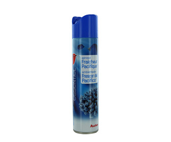 Ambientador spray Frescor del Pacífico PRODUCTO ALCAMPO 300 ml. Ambientador spray Frescor del Pacífico PRODUCTO ALCAMPO 300 ml.