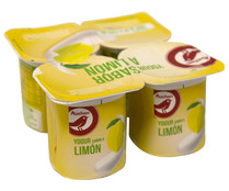 Yogur con sabor a limón PRODUCTO ALCAMPO 4 x 125 g.