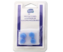 Protectores auditivos de silicona moldeable SENTI2 2 uds