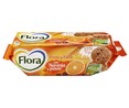 Galletas de fibra con naranja y pasas FLORA 125 gr,
