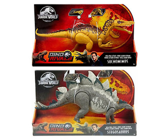 Surtido de dinosaurios articulados, disponible Suchomimus o Stegosaurus, JURASSIC WORLD. Surtido de dinosaurios articulados, disponible Suchomimus o Stegosaurus, JURASSIC WORLD.