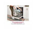 Lavavajillas LG DF242FW, capacidad 14 servicios, clasificación energética D, H: 85cm, A: 60cm, F: 60cm.