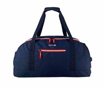 Bolso de viaje capacidad 60 litros de color azul marino, AIRPORT ALCAMPO.