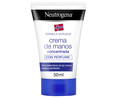 Crema de manos concentrada con perfume, alivio inmediato, para manos secas o agrietadas NEUTRÓGENA 50 ml.